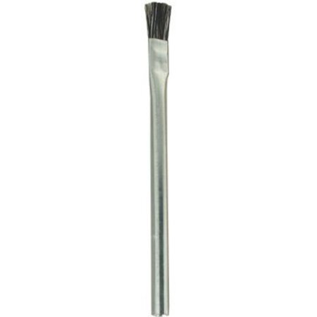 GORDON BRUSH 5/16" Diameter Horsehair and Tin Handle Acid Brush, 144PK AB5